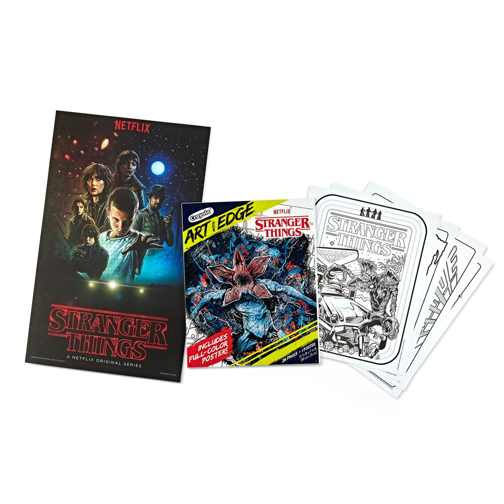 Art with Edge Stranger Things Coloring Book_2