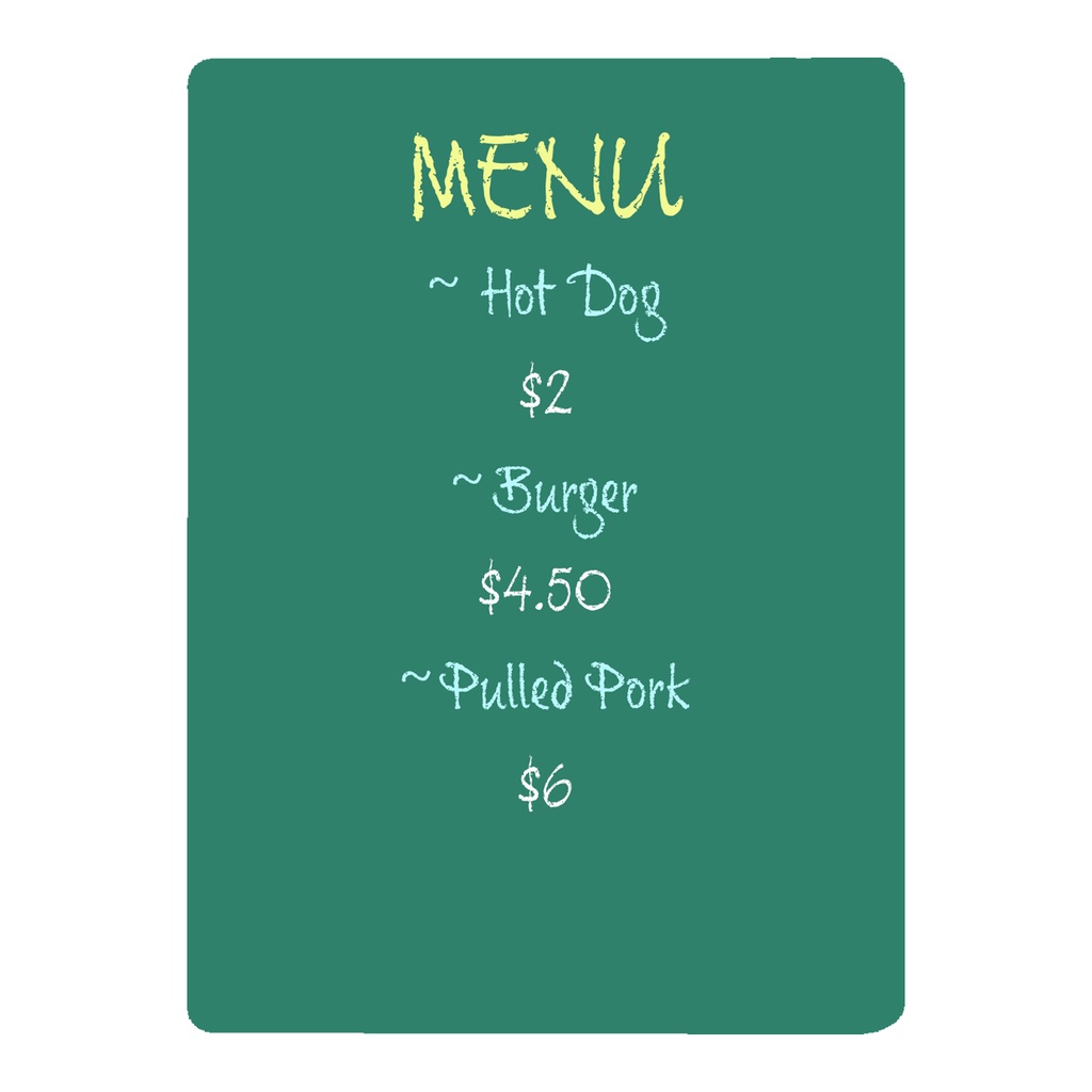 9.5" x 12" Green Chalk Boards 6ct_2