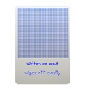 11" x 16" Graph 1/4" Dry Erase Boards 3ct_2