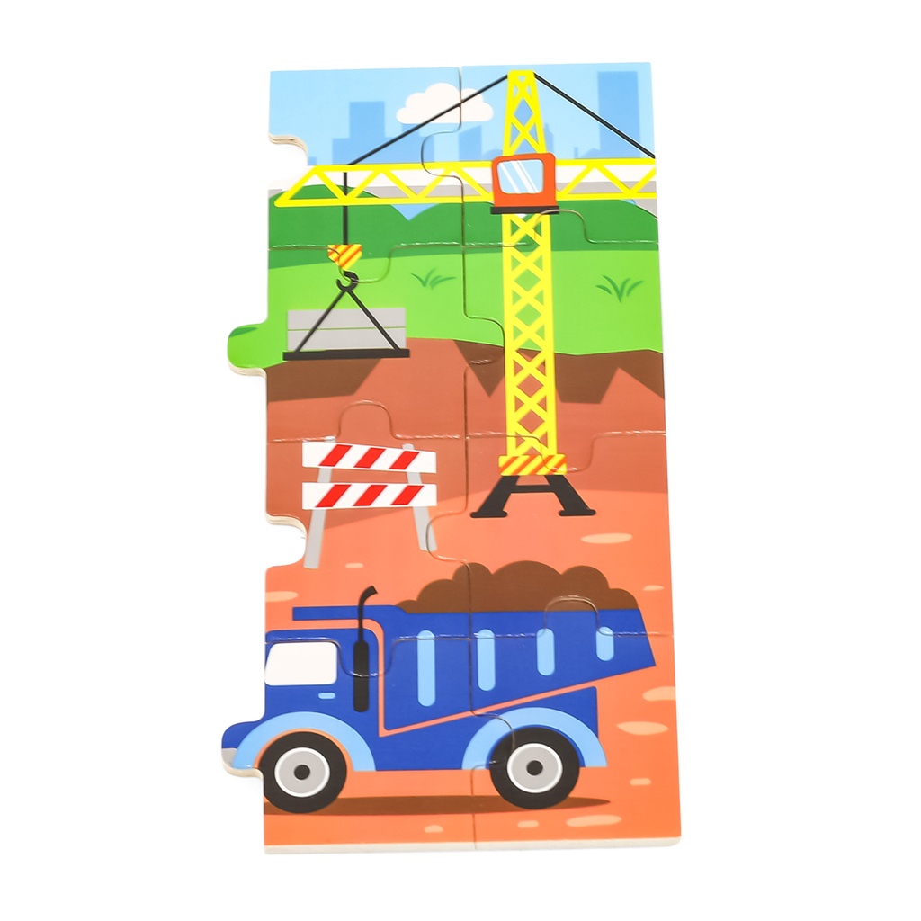 Construction Vehicles Classic Jigsaw Puzzle_3