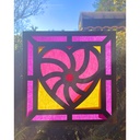 Stained Glass Heart Cardstock Frames_3