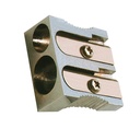 Metal Two Hole Pencil Sharpener 12ct_3