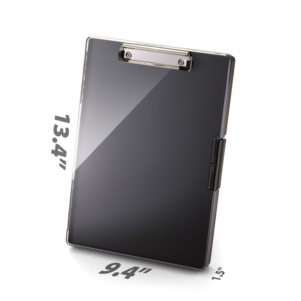 Clear View Black Clipboard Storage Box_1
