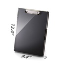 Clear View Black Clipboard Storage Box_1