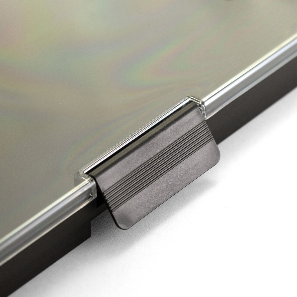 Clear View Black Clipboard Storage Box_2