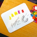 9" x 12" Two-Sided Magnetic Plain/Plain Dry Erase Boards 3ct_1