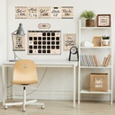 Black, White, and Wood Calendar Bulletin Board Set_2