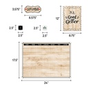 Black, White, and Wood Calendar Bulletin Board Set_3