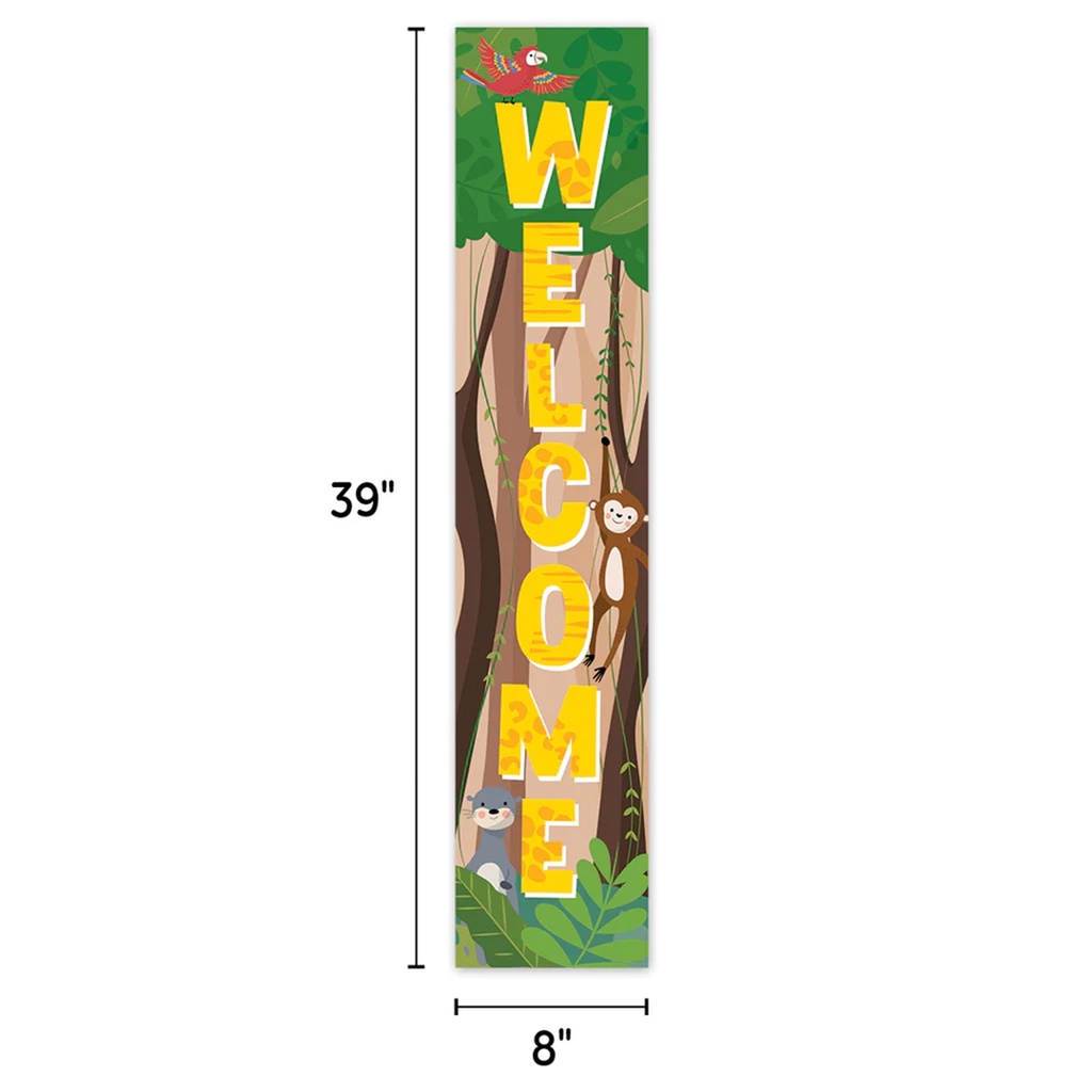Jungle Friends Welcome Banner_2