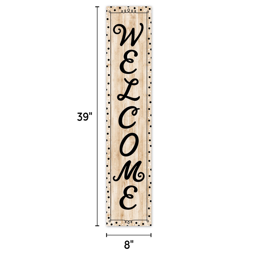 Black, White, and Wood Welcome Banner_3
