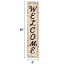 Black, White, and Wood Welcome Banner_3