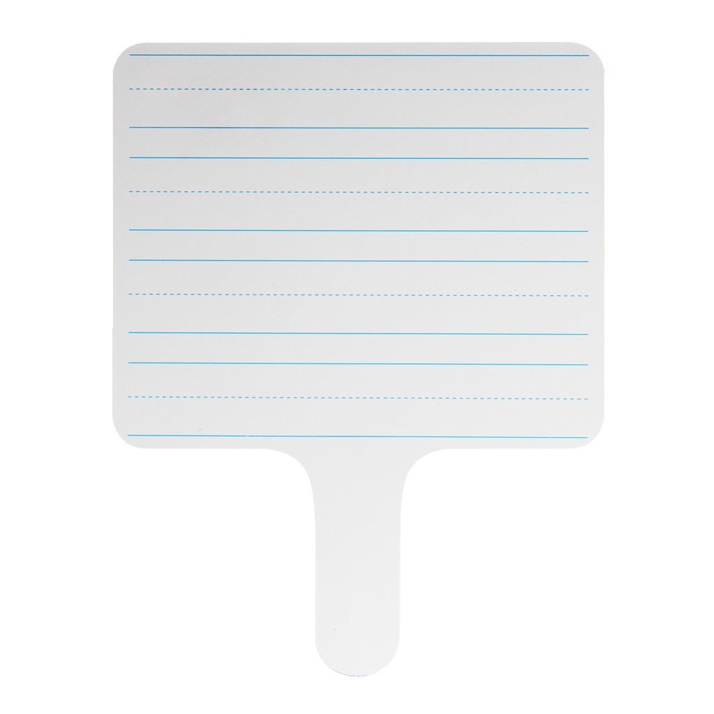 7.75" x 10" Two-Sided Lined/Plain Dery Erase Paddles 6ct_4