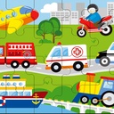 Vehicles Classic Jigsaw Puzzle_1