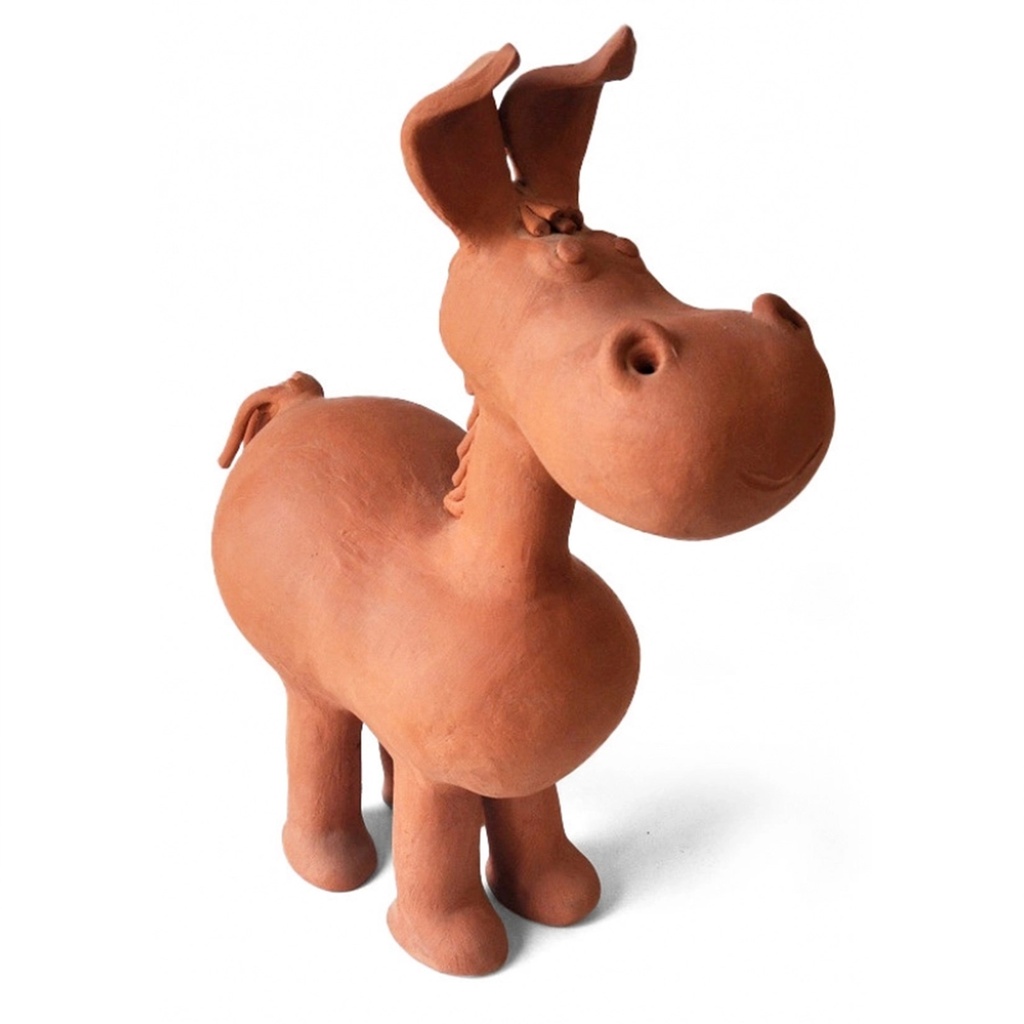 SIO-2 Red 2.2lb Argila Natural Pottery Clay_1