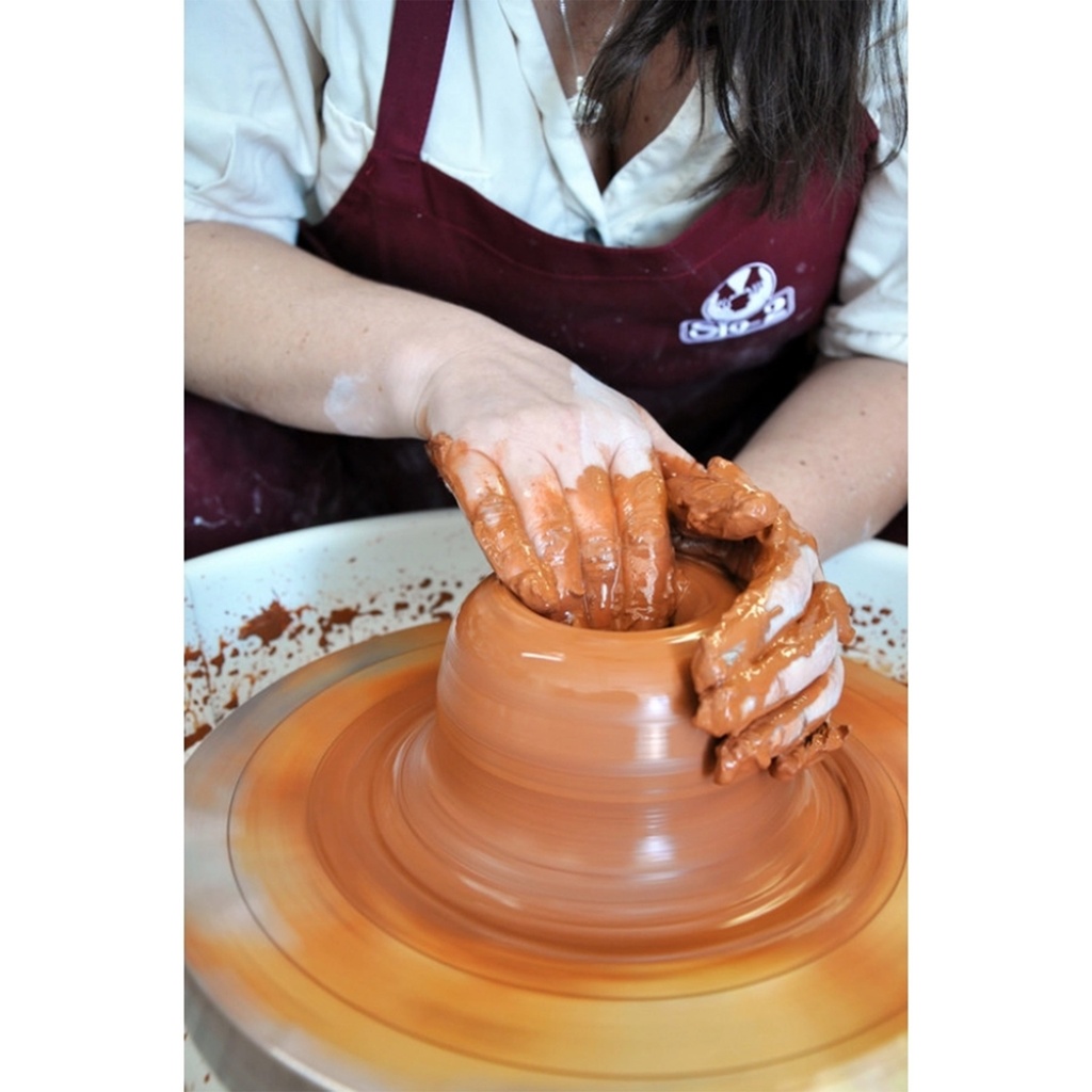 SIO-2 Red 2.2lb Argila Natural Pottery Clay_4
