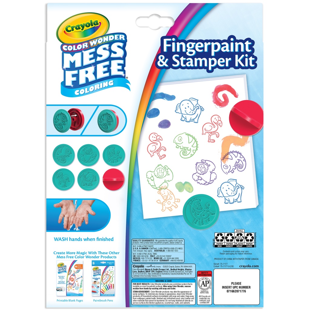Color Wonder Fingerpaint Stamper Kit_3