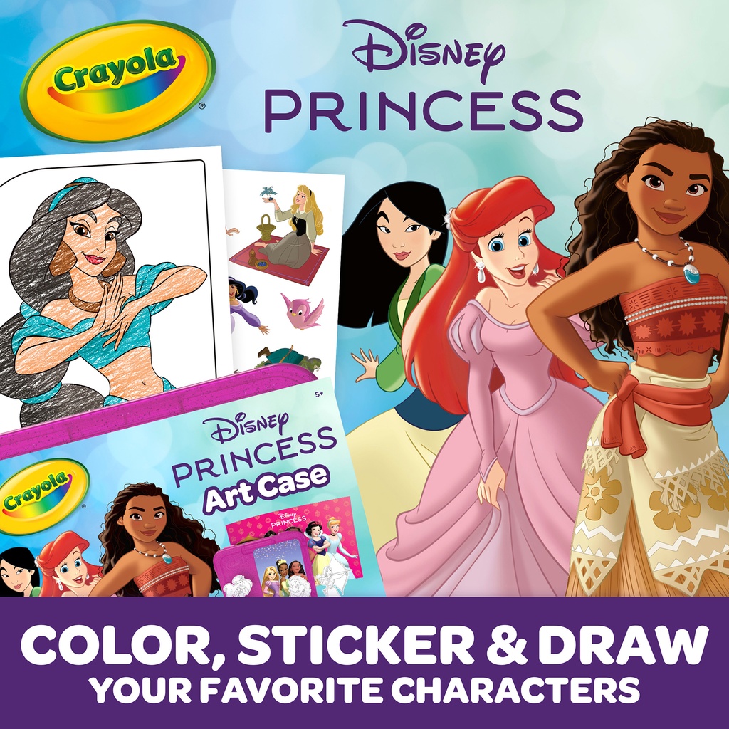 Disney Princess Coloring Art Case_4