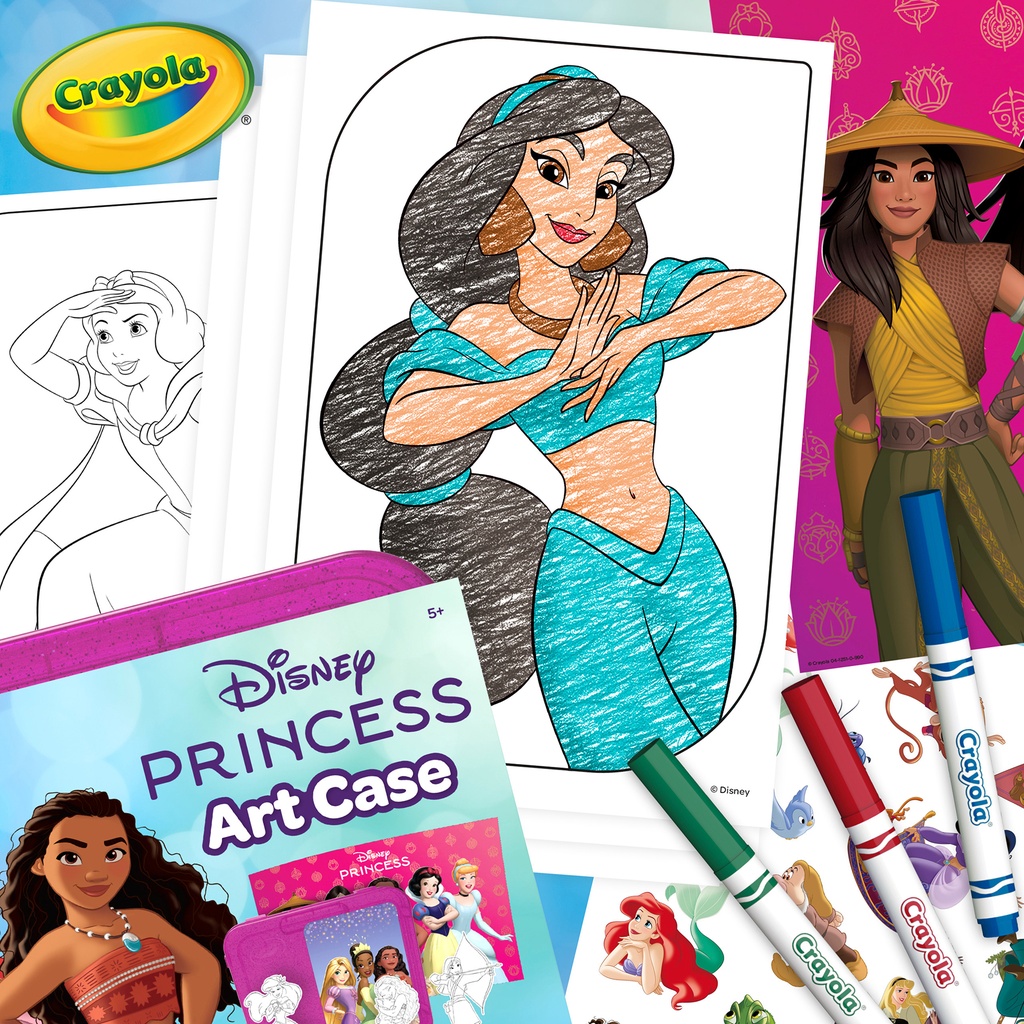 Disney Princess Coloring Art Case_5