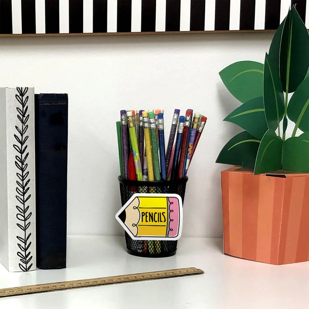 Core Décor 3" Doodle Pencil Designer Cut-Outs_3
