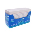 Trayed 3" x 5" White Index Cards 6 Packs of 240_1