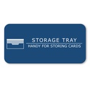 Trayed 3" x 5" White Index Cards 6 Packs of 240_5