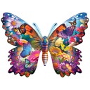 Butterfly Big Shaped 500 Piece Puzzle_1