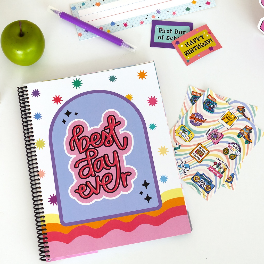 Happily Ever Elementary Retro Remix Motivators Motivational Stickers_3