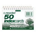 Wirebound 3" x 5" Ruled Index Cards Pack of 8_1