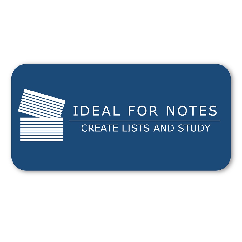 Wirebound 3" x 5" Ruled Index Cards Pack of 8_5