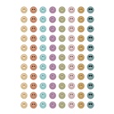 Calming Colors Smiley Faces Mini Stickers Valu-Pak