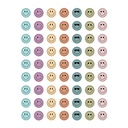 Calming Colors Smiley Faces Mini Stickers