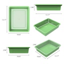 Green Storage Tray with Lid.2
