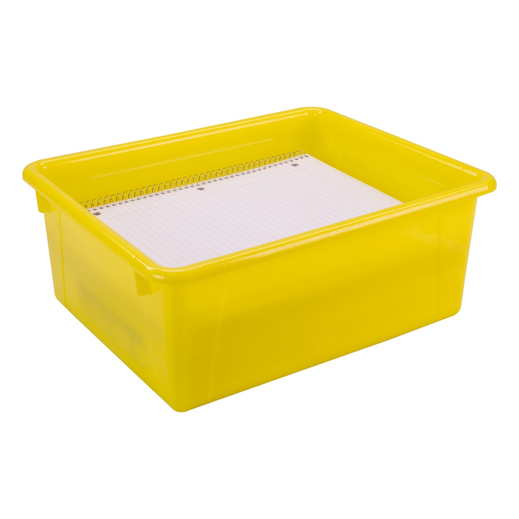 Yellow Deep Storage Tray.2