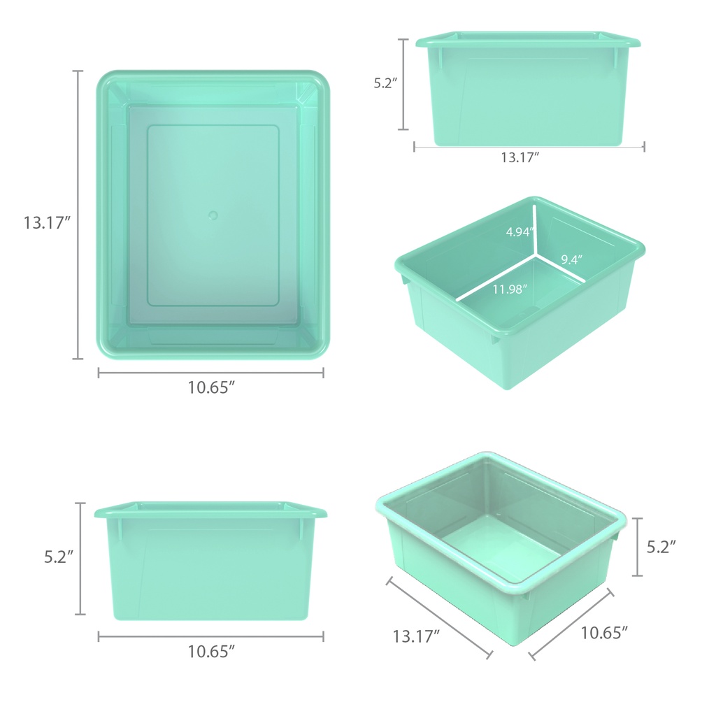 Teal Deep Storage Tray.1