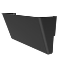 Black Legal Size Unbreakable Wall File Set of 3