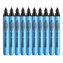 Black Fine Tip Slim Barrel Dry Erase Markers 10ct.2