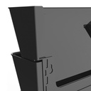 Black Legal Size Unbreakable Wall File Set of 3.3