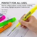 Fluorescent Highlighters 4 Assorted.3