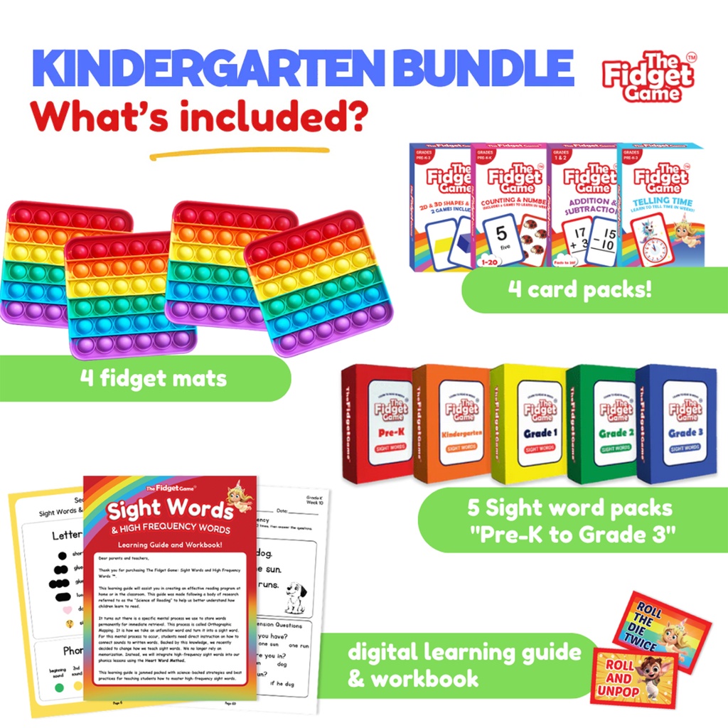 Kindergarten Learning Bundle