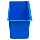 Blue Large Book Bin Pack of 6