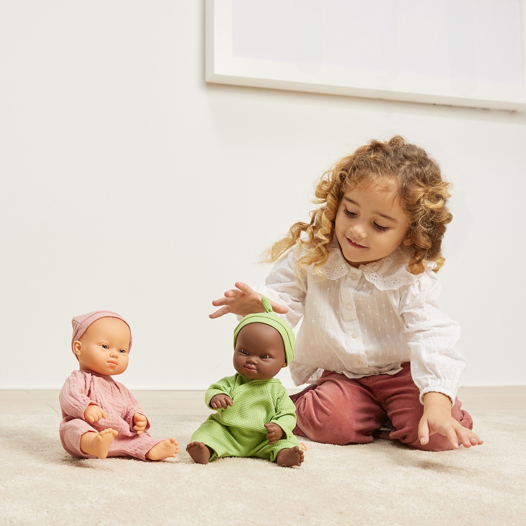 Cacasuan Boy with Down Syndrome 12.625" Baby Doll_2