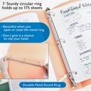 1" Pastel Poly 3 Ring Binder with Pocket_2