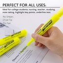 Yellow Fluorescent Highlighters 4pk_3