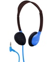 Sack-O-Phones, 10 Personal Headphones in a Carry Bag, Blue