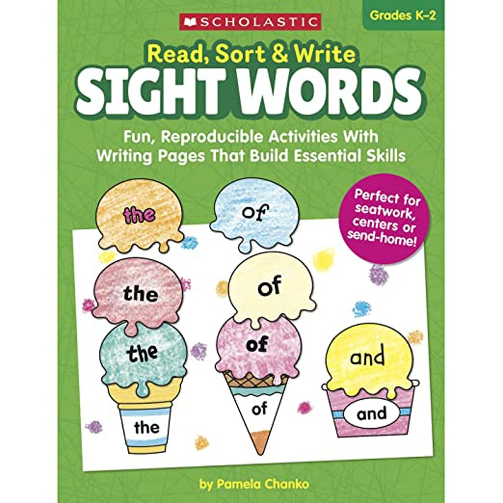 Read, Sort & Write Reproducible Workbook Bundle, Grade K-2