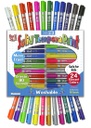 24pc Thin Stix Solid Tempera Paint Set (Classic, Neon, Metallic)