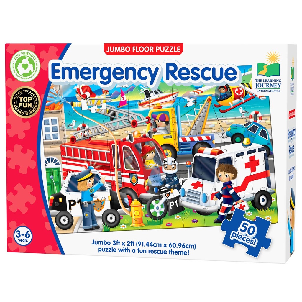 Learning Journey Jumbo Floor Puzzles Set