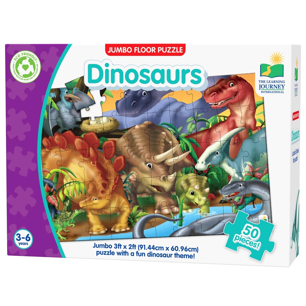Learning Journey Jumbo Floor Puzzles Set