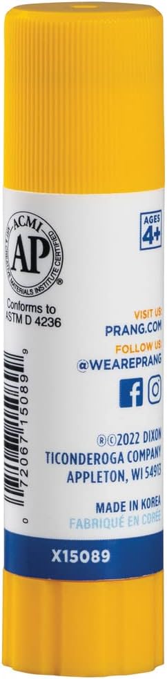 Prang .28oz Disappearing Blue Glue Sticks 60 Ct