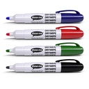 Assorted Color Chunky Dry Erase Markers 4ct image number 3